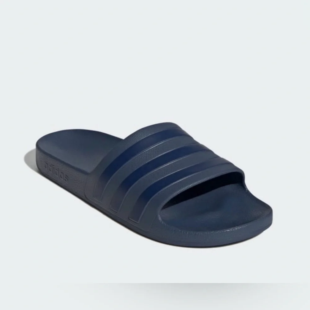 Adidas Dark Blue Slide Sandals